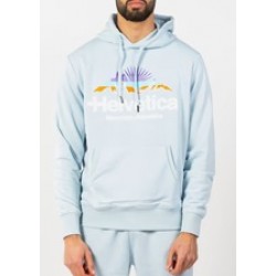 HELVETICA MP - SWEAT CAPUCHE - PACO - LAGOON - BLEU CIEL